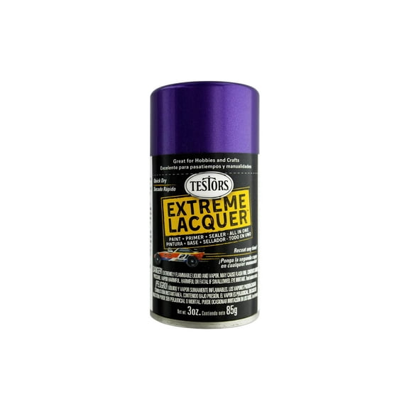 Testors Extreme Lacquer Spray Purple-licious 3oz