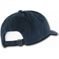 thumbnail image 3 of RapDom Navy Vintage Athletic Mens Cap [Navy Blue - Adjustable], 3 of 3