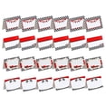 thumbnail image 1 of QHUDLV 24/48-Pack Race Car Food Labels, Folded Place Cards, Table Settings, 1 of 8