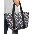 thumbnail image 6 of Disney Women's Mickey Mouse Zipper Tote Bag & Zip Around Wallet 2-Piece Gift Set, 6 of 7