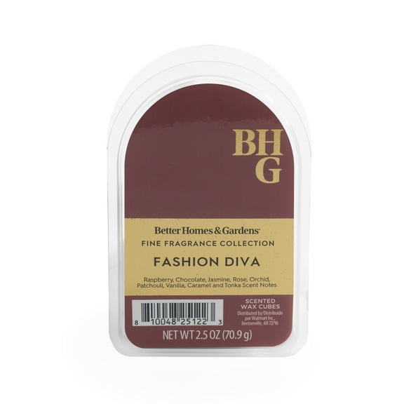 Better Homes & Gardens Luxury Fragrance Fashion Diva Scented Wax Melts 2.5oz
