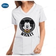 thumbnail image 4 of Bata de bolsillo de Mickey de Disney, uniforme de enfermera de atención médica navideña, camisa de trabajo de enfermera con estampado de Mickey Mouse de dibujos animados para mujer, 4 of 4