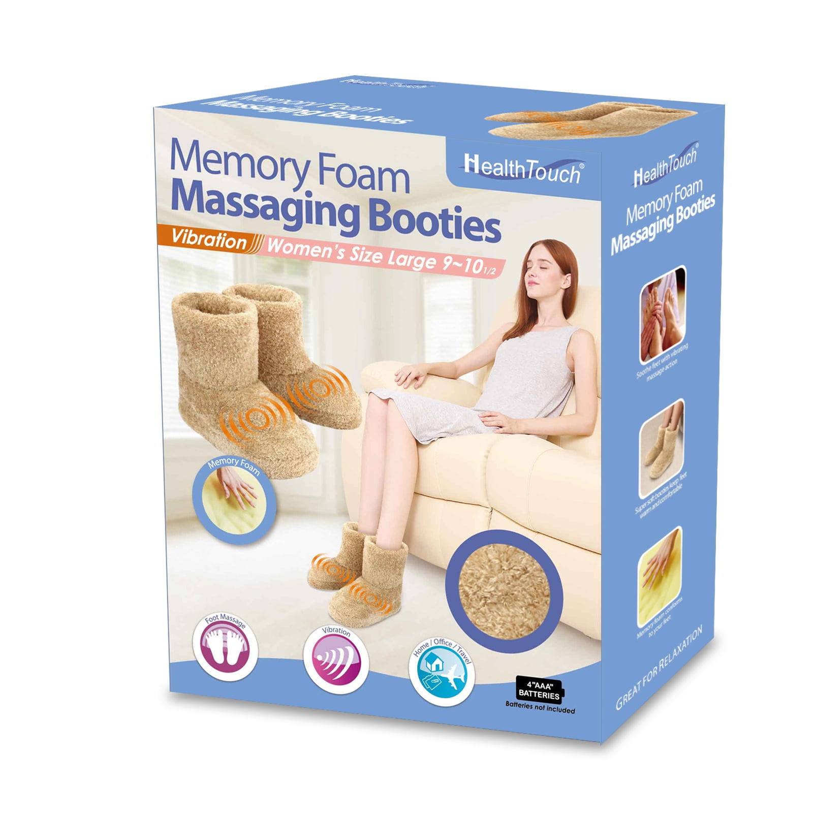 Health Touch Memory Foam Massaging 