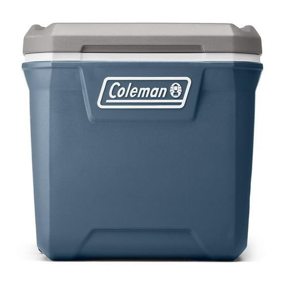 Coleman Classic Series 60-Quart Wheeled Camping Cooler, 56.7-Litre Camping Cooler, Lakeside Blue