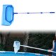 thumbnail image 2 of Red de limpieza para piscinas con mango telescópico de 35-105 cm, diseño profundo y resistente para una recolección eficiente de hojas y residuos. Ideal para todo tipo de piscinas., 2 of 6