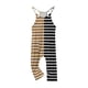 thumbnail image 4 of Odeerbi 5-14 Años Niñas Verano Mono Color Bloque Rayas Camisola Romper Primavera Casual Transpirable Cómodo Monos Correa Bib Pantalones Generales Traje de Juego, 4 of 8