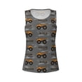 thumbnail image 4 of Lsque Construction Machines Printed Workout Tank Tops for Women, Athletic Sports Tank Tops, Compression Sleeveless Dry Fit Shirts,Sleeveless Yoga Shirt-Large, 4 of 9