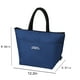 thumbnail image 3 of Bolsa térmica reutilizable para el almuerzo para mujeres y niños | Bolsa de tela de gran capacidad con forro de aluminio | Bonita lonchera para picnic, trabajo, escuela y playa, 3 of 8