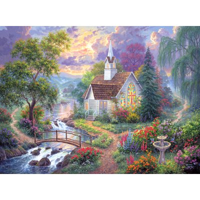 Buy Abraham Hunter 1000 Piece Jigsaw Puzzle Light Unto My Path Online In Turkey 792866063