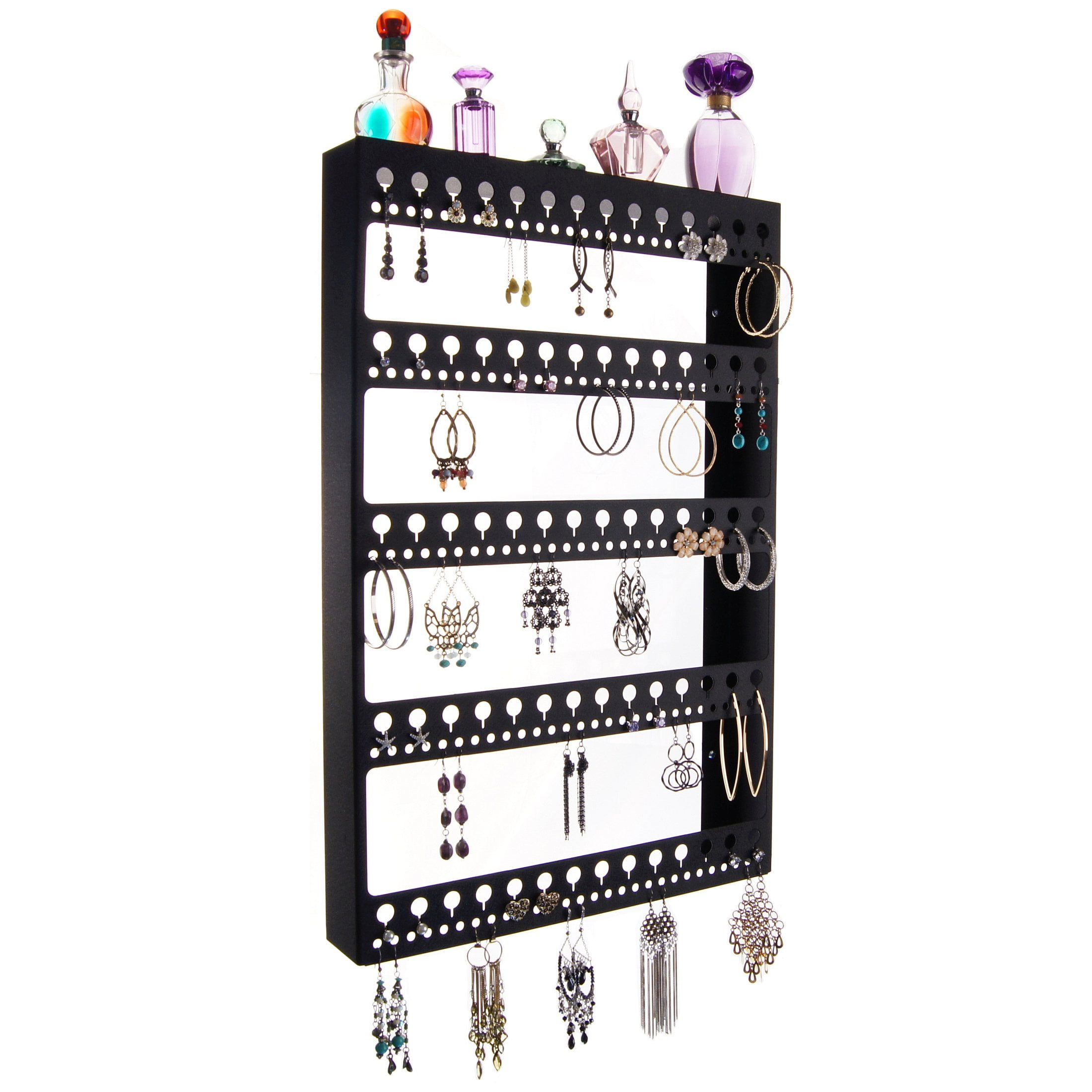 Details about   Stud Dangle Earring Holder Organizer Wall Mount Hanging Closet Jewelry Storage 