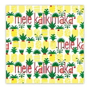 Island Heritage Hawaiian Holiday Gift Wrap Paper 2 Rolls Mele Pineapple Parade