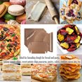 thumbnail image 2 of Up to 40% off Clearance, InsCrazy Baking Sheets 4pcs High Temperature Resistants Baking Cloth Household Microwave Oven Antis Stick Oil Cloth Cake Baking Tray Baking Mat Cooking Repeatedly, 2 of 6