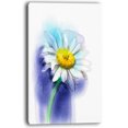 thumbnail image 2 of White Gerbera Daisy in Blue, 2 of 3