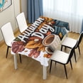 thumbnail image 3 of Yayeee Tablecloths for Rectangular Tables 54 x 54 inch Party Table Cover, Autumn Day Pattern, 3 of 6