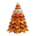 thumbnail image 2 of Christmas Tree Quilt Kit 7.9" Halloween Patchwork Sewing Set with Pumpkin & Cat Motifs for Adult Beginner Gifts for Quilting Lovers, 2 of 4