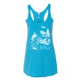 thumbnail image 2 of Wild Bobby We Don't Believe Either Bigfoot Unicorns Women Tri-Blend Racerback Tank Top, 2 of 6