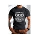 thumbnail image 1 of God Plus Size Men T Shirt Sweat Wicking and Freedom of Movement Grey, 1 of 7
