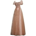 thumbnail image 6 of Elegant French-Inspired Evening Dress, Sexy & Graceful for Wedding & Party, 6 of 9