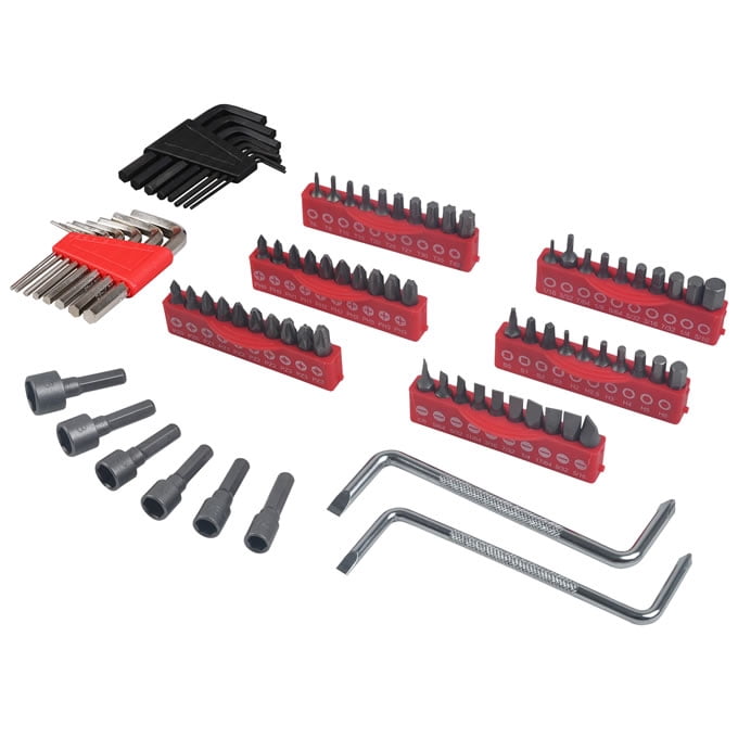 KING Screwdriver & Bit Set with Display Stand (116-Piece Set)