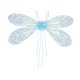 thumbnail image 4 of Alas de hada de libélula, suaves y prácticas, accesorios para disfraces de fiesta de cumpleaños y mascarada. Azul, 4 of 9