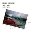 thumbnail image 3 of Lantern Press 1000 Piece Jigsaw Puzzle, Banff National Park, Canada, Lake Louise and Boats, Photography, 3 of 5