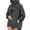 Dark Gray, variant on Green Pet Pouch Hoodie, Cat Cuddle Hoodies, Fleece Kangaroo Pocket Dog Pouch Sweatshirts