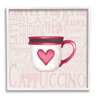 Coffeezone Americano Coffee Cup and Saucer Latte Art Cappuccino Barista  Cups, New Bone China Coffee Shop (Glossy Pink, 8.5 oz)