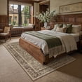 thumbnail image 5 of BERTHMEER 6x9 Washable Area Rugs for Living Room Vintage Brown Bedroom Dining Room Carpets Non-Slip Soft Low Pile Traditional Distressed Oriental Indoor Throw Rug for Office Cloakroom, 5 of 8