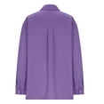 thumbnail image 3 of AUNVITO Women's Long Sleeve Blouse Business Casual Shirt for Spring and Autumn Seasons with Soft Draping Texture, 3 of 9