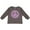 Charcoal, variant on Inktastic Purple Peace Girls Long Sleeve Toddler T-Shirt
