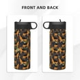 thumbnail image 3 of Sikiie German Shepherd Dog Print 18OZ Insulated Straw Cup, Portable Leak-proof Sports Water Bottle, Stainless Steel Water Cup Suitable for Home and Outdoor, 3 of 8