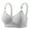 Gray, variant on Push-Up Everyday Bra Wireless Stretch Bra for Curvy Women Daily Home Chores Office Work Casual Wear