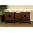 thumbnail image 4 of Bellaterra Home 82.7 in. Double sink vanity-walnut-white marble, 4 of 4