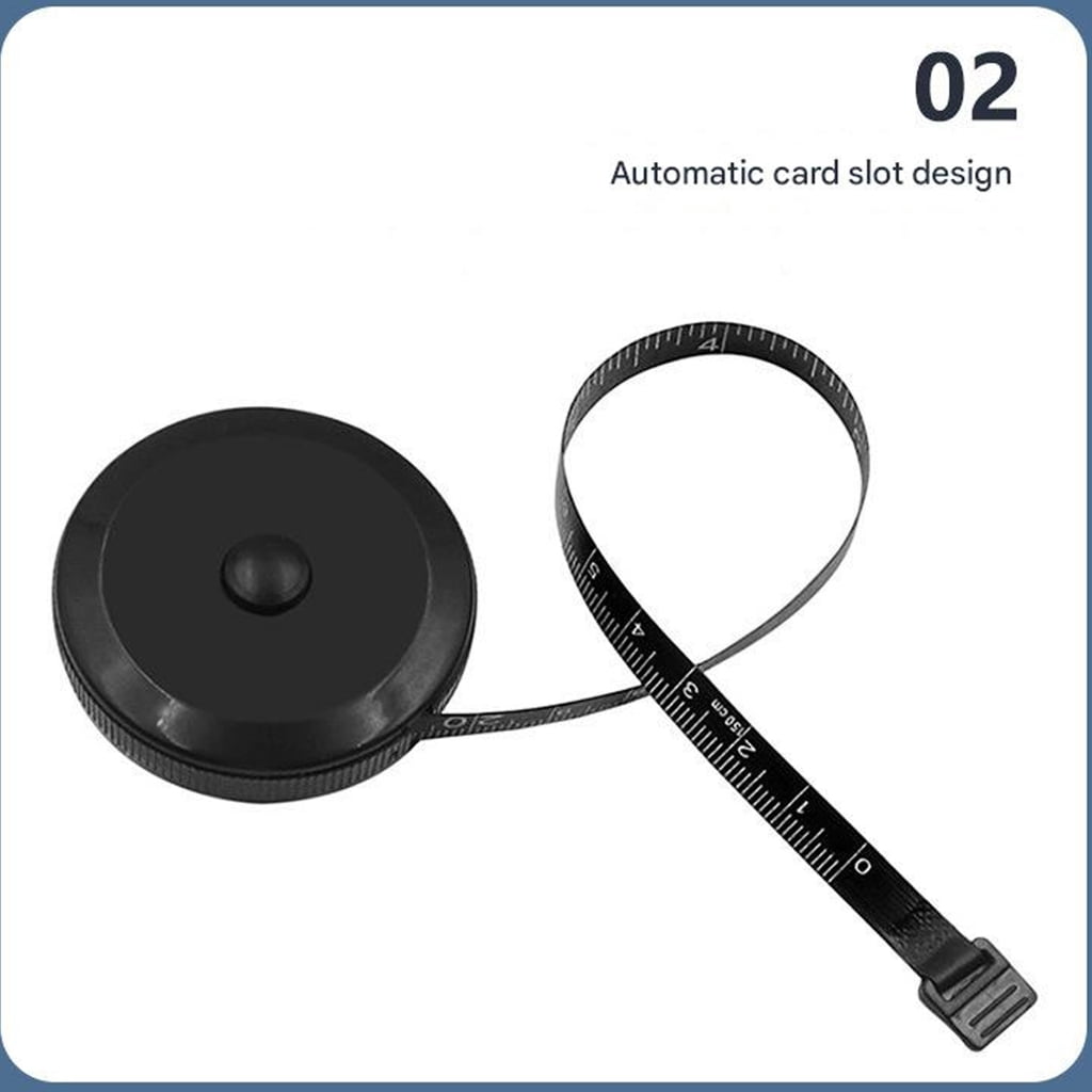 ABS Plastic Flexible Measuring Unit With 150cm Tape Measure And 200cm Soft Scale