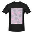 thumbnail image 4 of Bingfone Pink Flamingo Men'S Loose Fit Short-Sleeve Pocket T-Shirt, 4 of 7