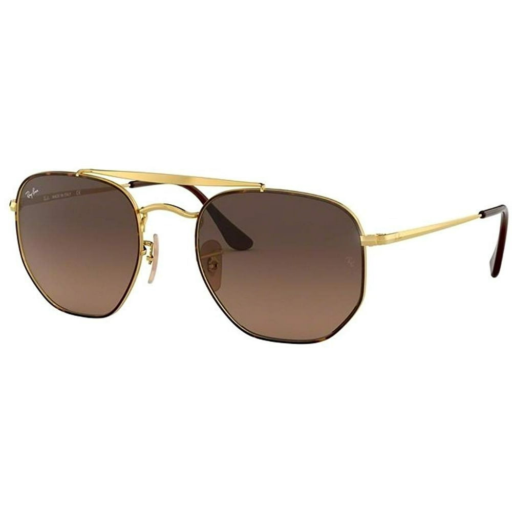 Luxottica RayBan RB3648 THE MARSHAL 910443 51M Havana/Brown Grey