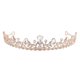 thumbnail image 2 of Women Rhinestone Crown Wedding Headpiece Shiny Alloy Accessory For Party 1Set, 2 of 4