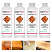 4 Pack Food Grade Mineral Oil Cutting Board Butcher Block Oil Wood Cutting 32oz