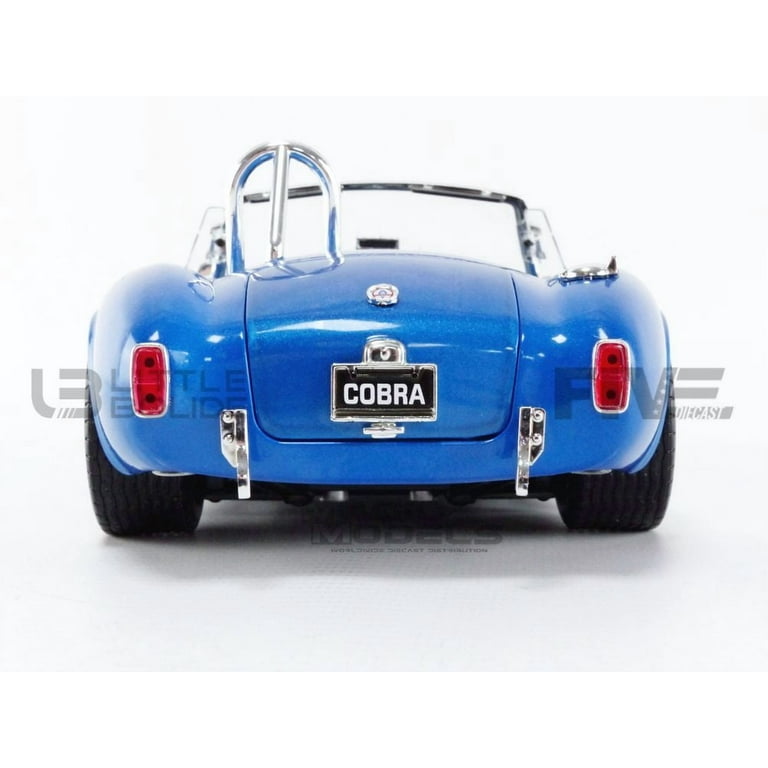1966 Shelby Cobra Super Snake Blue 1/18 Diecast Model Car by