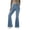 Light Blue, variant on Bell Bottom Jeans for Women High Waisted Stretchy Flare Jeans Pull On Crossover Wide Leg Flared Pants with Pockets Y2k Butt Lifting Jeggings