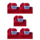 thumbnail image 3 of Kearding Hilo de felpa tejido a mano, cárdigan de ganchillo, bufanda, suéter infantil, gorro, chal, accesorio de costura, suministros de costura Type2 NO2 Kearding CBP163285, 3 of 4