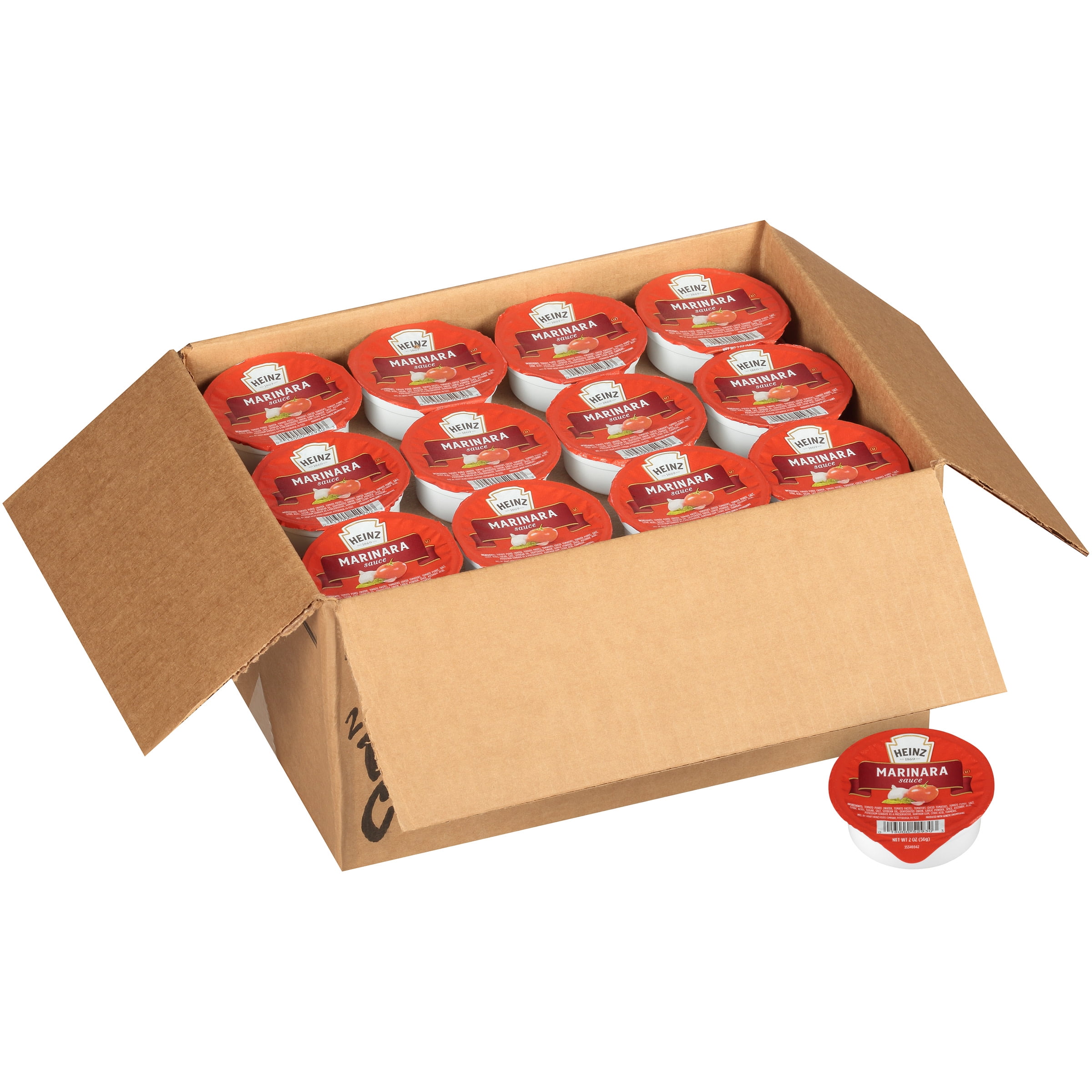 HEINZ Single Serve Marinara Sauce, 2 oz. Cups (Pack of 60) Walmart