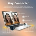 thumbnail image 5 of HP EliteBook 840 14" WUXGA 400 nits Business Laptop, Intel Core i7-1255U, 32GB DDR5 RAM, 1TB PCIe SSD, Backlit Keyboard, Intel Iris Xe Graphics, Windows 10 Pro, Silver, Hotface 32GB USB Card, 5 of 9