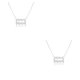 thumbnail image 4 of Sonducket Ins Twelve Zodiac Sign Amistad Collar Ins Charm Delicado colgante a prueba de herrumbre Accesorio de moda Acuario Plata Acuario Plata 2piezas Sonducket CBP215972, 4 of 6
