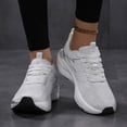 thumbnail image 2 of ibiyuan Armadillo Shoes Women Womens Sneakers Size 8 Hands-Free Arch Support Wide Toe Walking Shoes with Wide Width Cushion Non- Mesh Workout Running Tennis Casual Workout Gym Shoes, 2 of 8