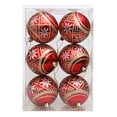 thumbnail image 3 of Bolas de Navidad Bolas de Navidad 6 Piezas 6cm Aniversarios Cumpleaños Decoraciones Navideñas Fiestas de Luz Plástico Bodas 8CM, 3 of 4
