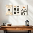 thumbnail image 2 of Elephant Stock Between Night And Day Wall Art - Horizontal Multi Panel Canvas - Living Room Wall Decor - Abstract Multi Panel - Gray And White Decor - 26" x 12", 2 of 8