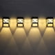 thumbnail image 1 of Fiudx Lámpara Led Solar para Jardín, Decoración de Pared Exterior, Opciones de Luz Blanco Frío y Blanco Cálido, Resistente Al Agua Ip44, Batería Recargable, Iluminación para Patio y Jardín, Tamaño 11, 1 of 4