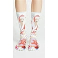 thumbnail image 3 of STANCE Chaussettes pour Femmes Mrs. Paws, Blanches, Taille Unique, 3 of 4