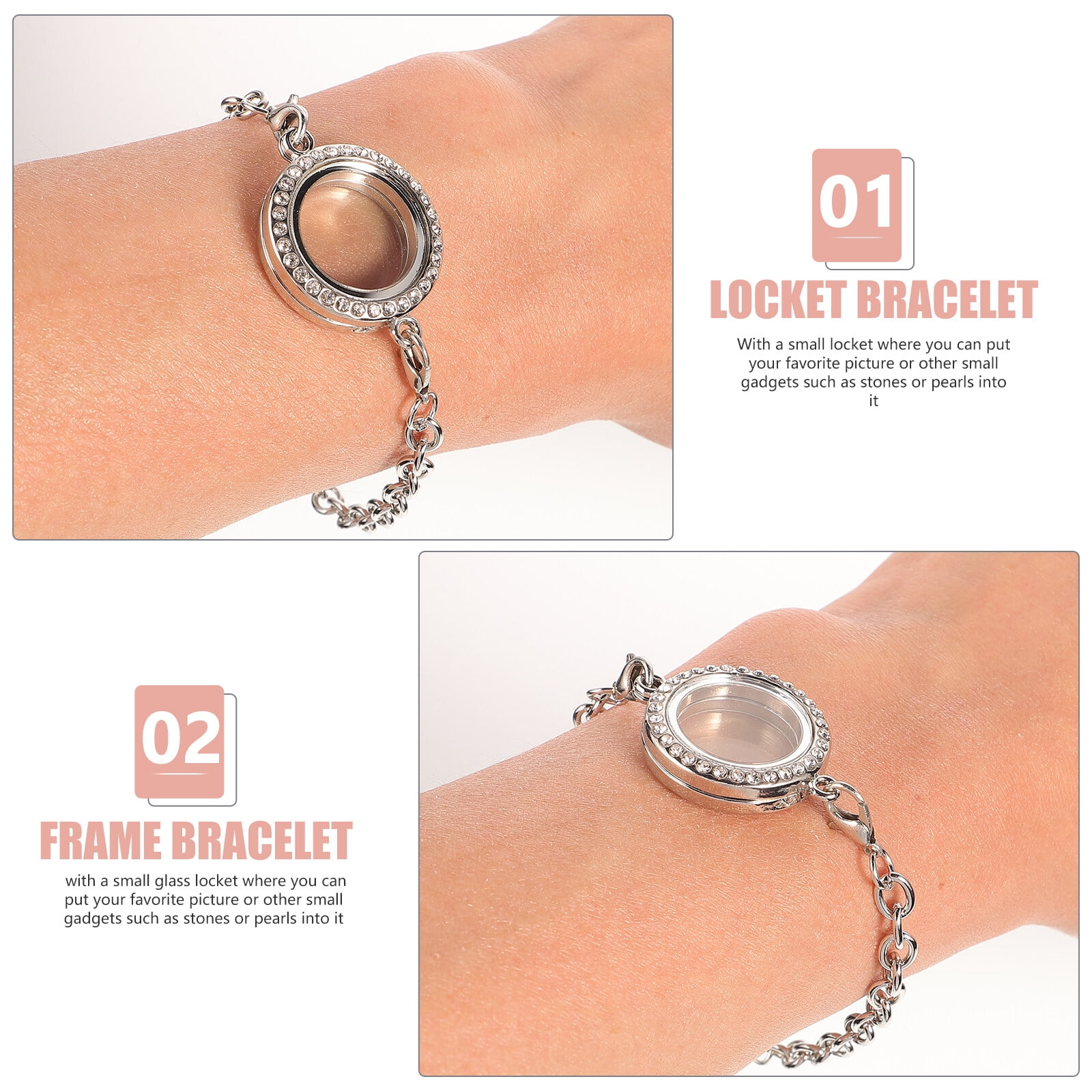 Loquet Round Locket Bracelet - Bracelets - Broken English Jewelry – Broken  English Jewelry